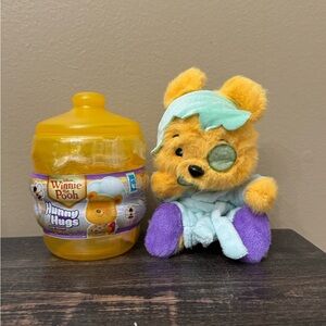 Hunny Hugs Plush Toy - Yellow and Purple spa Pooh